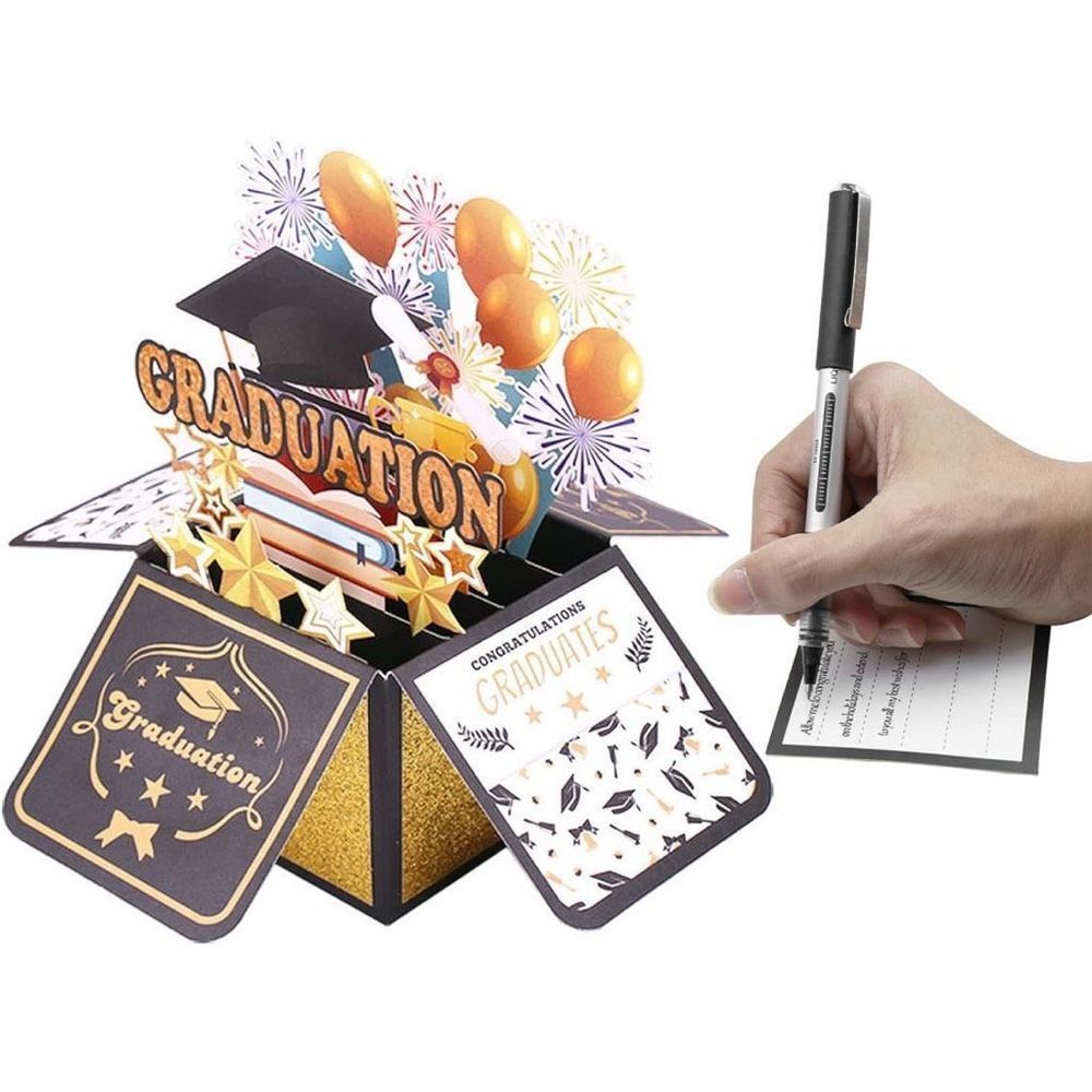 NWT Graduation Gift Congratulations Greeting Card - Creative 3d Graduation Card - Picture 5 of 8